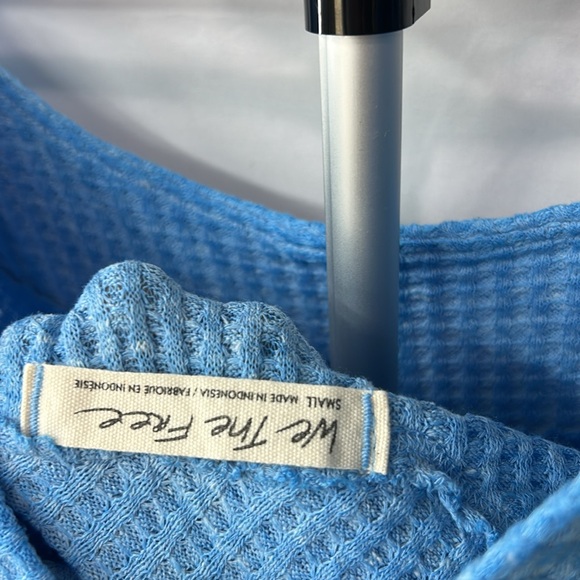 Free People Westend Thermal Long Sleeve Top Sz S - Picture 10 of 10